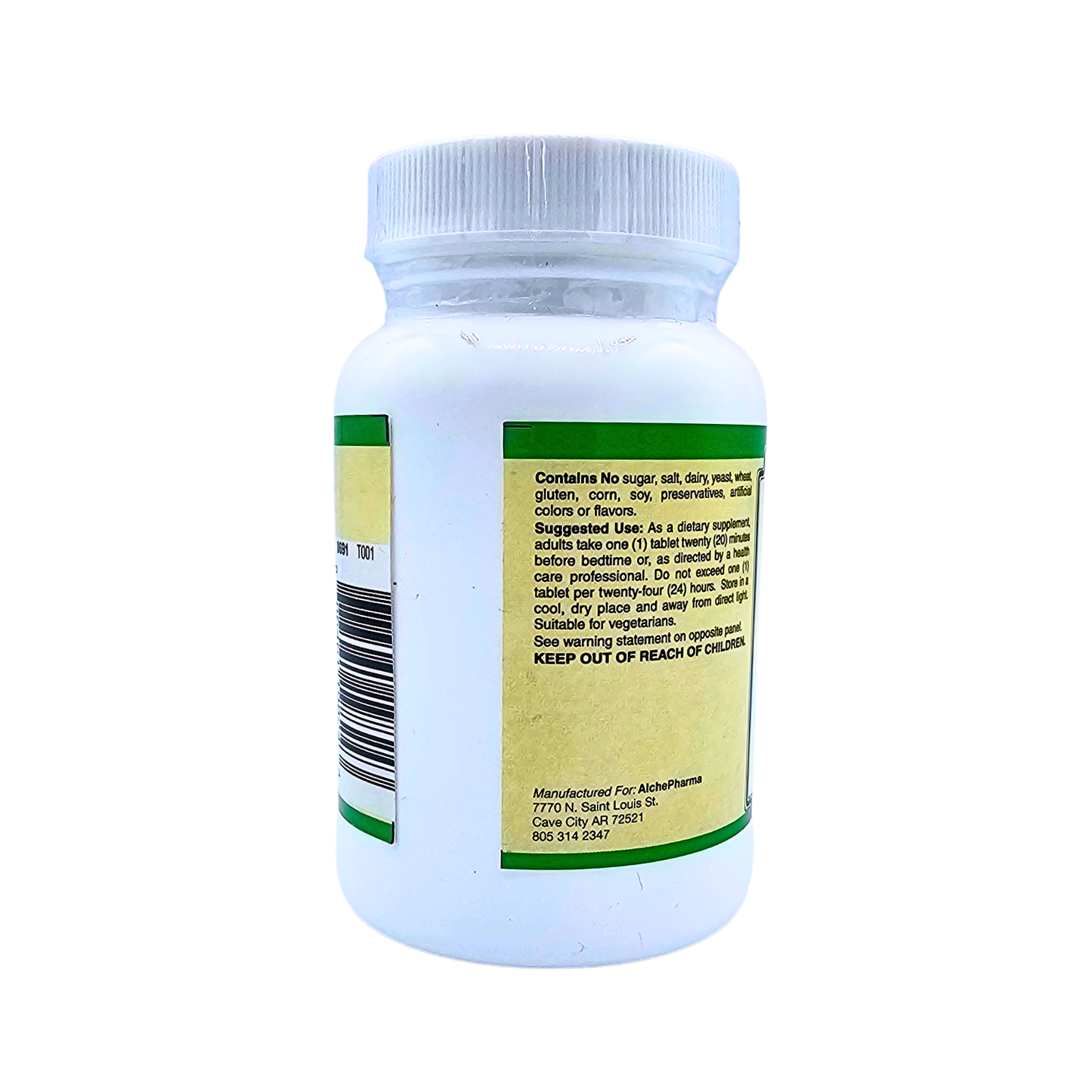 Melatonin 5 mg Tablets - AlchePharma