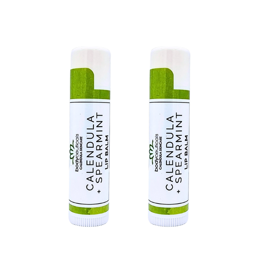 2 Pack Calendula + Spearmint Lip Balm