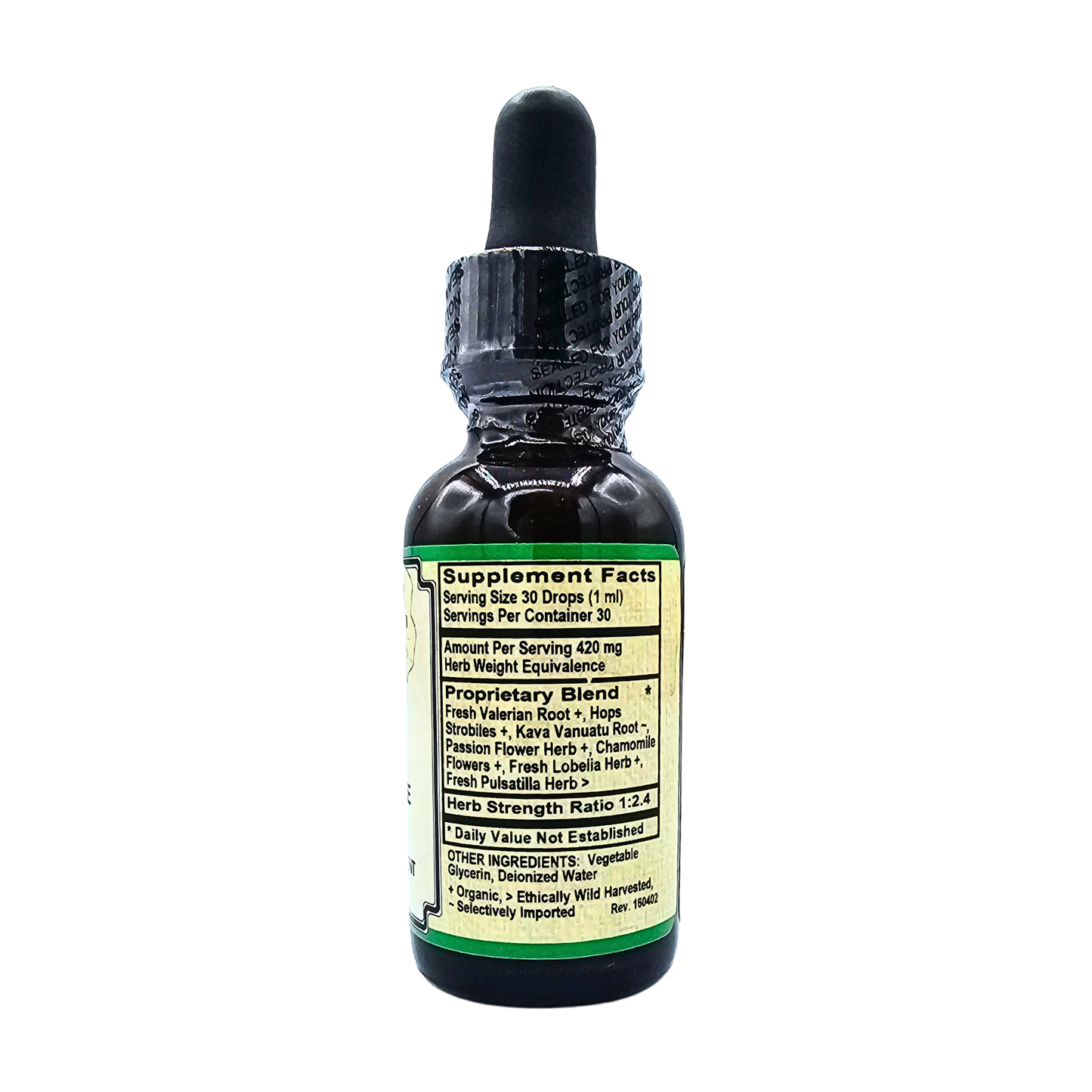 Relax - Alcohol-Free Herbal Blend - 1 Fl. Oz.
