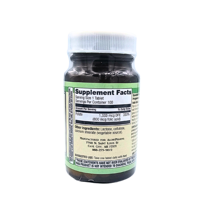 Folic Acid - 800 Mcg/1,333 DFE
