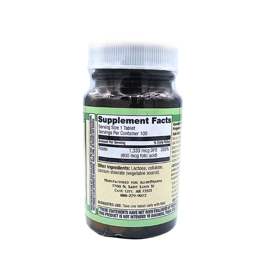Folic Acid - 800 Mcg/1,333 DFE