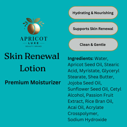 Apricot Luxe Skin Renewal Lotion 3.4oz