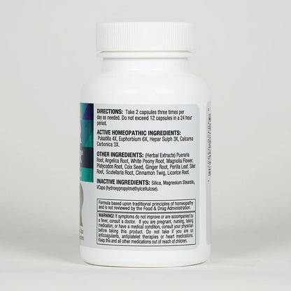 Clear Sinus & Ear - Homeopathic Formula - 60 Capsules