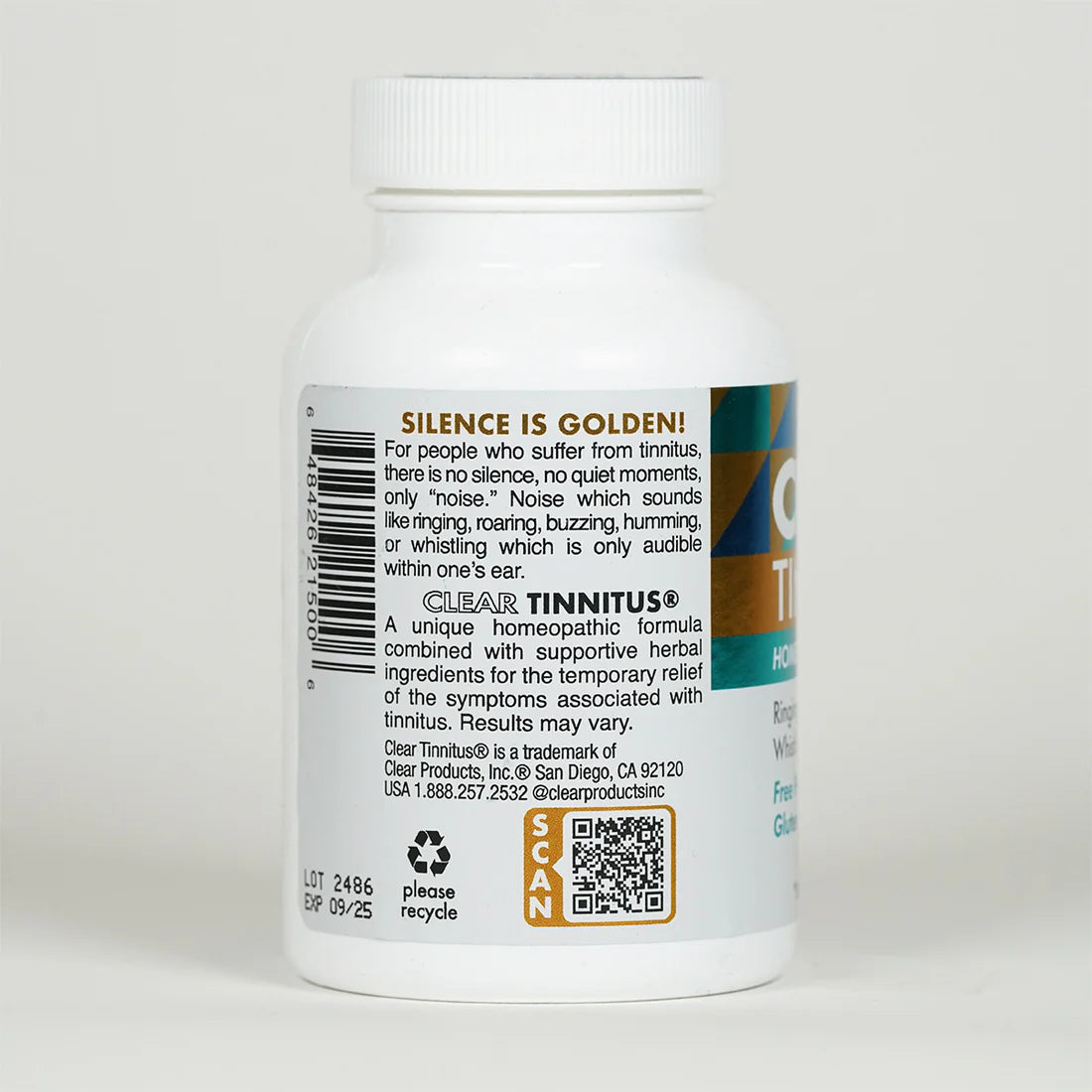 Clear Tinnitus - Homeopathic Formula