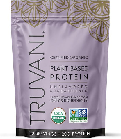 Plant Based Protein Powder - Organic, 20 Grams Per Serving