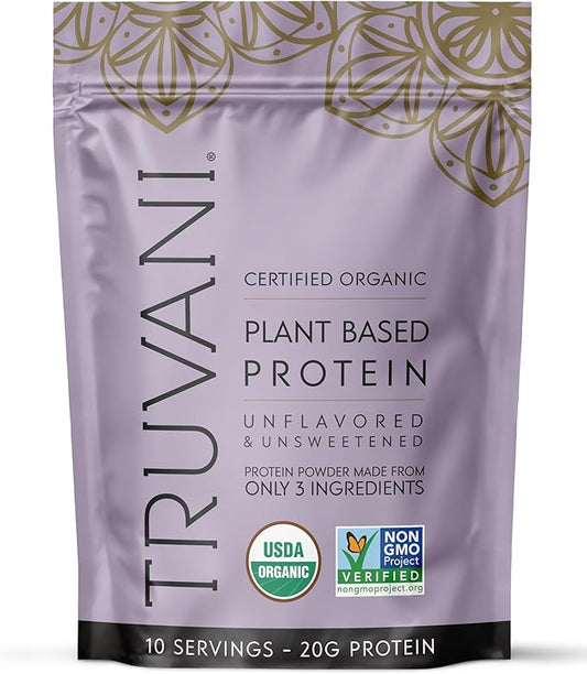 Plant Based Protein Powder - Organic, 20 Grams Per Serving