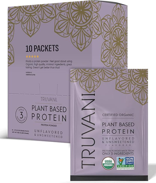 Plant Based Protein Powder - Organic, 20 Grams Per Serving
