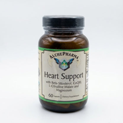 Heart Support (with Beta-Sitosterol, CoQ10, L-Citrulline Malate, and Magnesium) – 60 Capsules