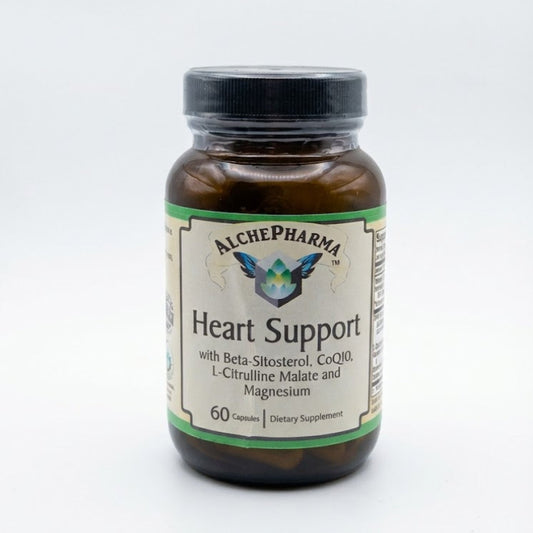 Heart Support (with Beta-Sitosterol, CoQ10, L-Citrulline Malate, and Magnesium) – 60 Capsules