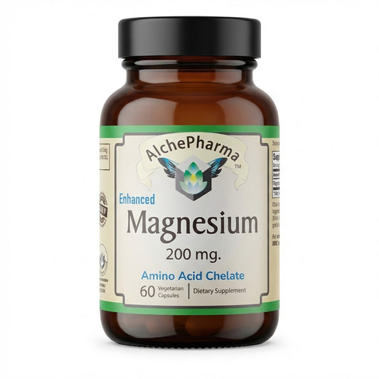Enhanced Magnesium 200 mg (Amino Acid Chelate)