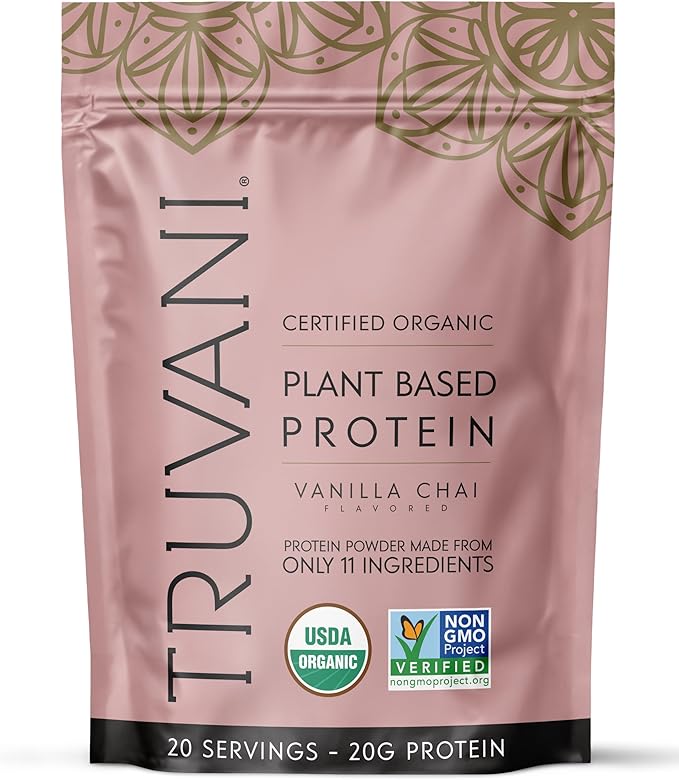 Plant Based Protein Powder - Organic, 20 Grams Per Serving