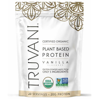 Plant Based Protein Powder - Organic, 20 Grams Per Serving