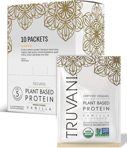 Plant Based Protein Powder - Organic, 20 Grams Per Serving